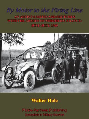 cover image of By Motor To The Firing Line